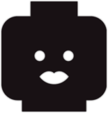 Autosticker pe automobil "JDM Lego Head Woman"