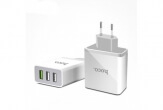 Încărcătoare auto Hoco 220V 3 USB Fast Charge C24B Încărcătoare auto Hoco 220V 3 USB Fast Charge C24B