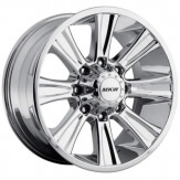 MKW M-87 9.0 R18 6x139.7 10 106.1 Chrome MKW M-87 9.0 R18 6x139.7 10 106.1 Chrome