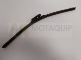 MOTAQUIP Perii de sticla 480mm 1buc. BUTON PUSH de fixare (Flat)