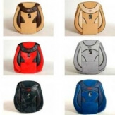 Huse scaune auto Flok 1+1 (gri închis)