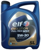 ELF Evolution FULL TECH MSX 5W-30 5L ELF Evolution FULL TECH MSX 5W-30 5L