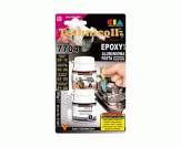 АЛЮМИНИЕВАЯ ПАСТА ЭПОКСИДНАЯ TECHNICQLL КЛЕЙ 80Г