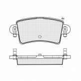 PLACUTE FRANA DBS2409 SP496 T1246 NISSAN INTERSTAR OPEL MOVANO RENAULT MASTER SPATE