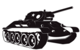 Стикеры для автомобиля "Танк Т-34" Стикеры для автомобиля "Танк Т-34"