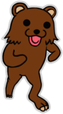 Stickere auto "Pedobear"