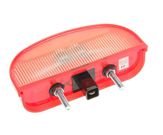 Lumina plăcuță de înmatriculare 12-24V roșu