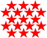 Autocolante "Set de stele" Autocolante "Set de stele"