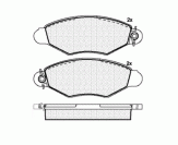 DBS2309 SP312 T1634 RENAULT KANGOO