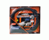 ОПЛЁТКА НА РУЛЬ КОЖ. NC-09-396 BLACK-L