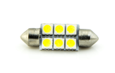Lampa spot LED 24V AC (C5W) 6SMD 5050 36mm