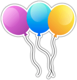 Autocolante pentru auto "Baloane aeriene" Autocolante pentru auto "Baloane aeriene"