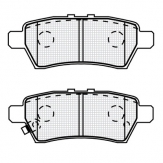 ТОРМОЗНЫЕ КОЛОДКИ DBS3383 ( T1679)* NISSAN PATHFINDER ЗАДН.