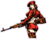 Abtibilduri pentru auto "Red Alert Natasha"