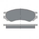 ТОРМОЗНЫЕ КОЛОДКИ DBS3036 (SP 156) (T0394) * NISSAN PRIMERA (P10) ПЕР.