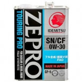 Idemitsu Zepro Touring Pro SN/GF-5 0W30 4L Idemitsu Zepro Touring Pro SN/GF-5 0W30 4L