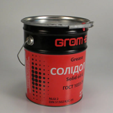 Смазка GROM-EX Солидол-Ж 4 кг (светлый)