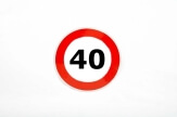 Indicator auto reflectorizant limită viteză 40 km FD103