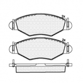 ТОРМОЗНЫЕ КОЛОДКИ DBS2392 (SP 489) (T1245)* PEUGEOT 206, 206+ ПЕР.