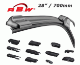 PERIE STERGATOR FARA CARCASA R.B.W. 28 700MM PENTRU AUTOTURISME