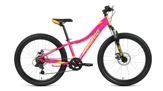 Biciclete FORWARD JADE 24 2.0 disc 24 7 ск. рост 12 розовый/золотой