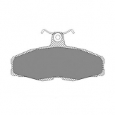 ТОРМОЗНЫЕ КОЛОДКИ DBS2032 (SP 225) (T0213) * FORD SIERRA/ SKODA FAVORIT .