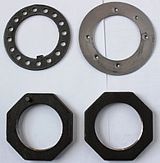 Kit de reparare piuliță a butucului din spate 4 poz. KAMAZ