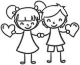 Autocolante pentru auto "Cuplu îndrăgostit - 2"