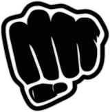 Autosticker pentru automobil "Fist"