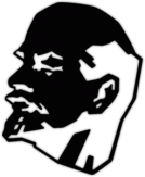 Наклейки на автомобиль "Ленин"