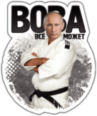 Autocolante "ВОВА всё может" Autocolante "ВОВА всё может"