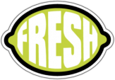 Автонаклейка на машину "FRESH"