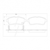 DBS2575 (SP 384) (T1778) * FORD FIESTA/ MAZDA 2 (07-) FATA