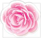 Stickere pentru auto "Trandafir colorat" Stickere pentru auto "Trandafir colorat"