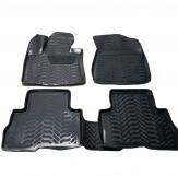 Резиновые коврики AILERON Kia Sorento II 2012-2015 в салон (60848)