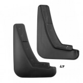 Брызговики задние Novline LADA Vesta SW Cross, 2017->, 2 шт