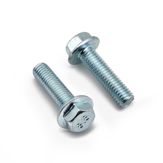 Bolt 8x30 109 otel zincat cu flansa