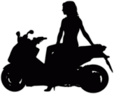 Autocolante pentru auto "Bikersha 2"