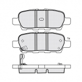 ТОРМОЗНЫЕ КОЛОДКИ DBS3242 (SP 339) (T1334) * NISSAN X-TRAIL, MAXIMA, TIIDA ЗАДН.